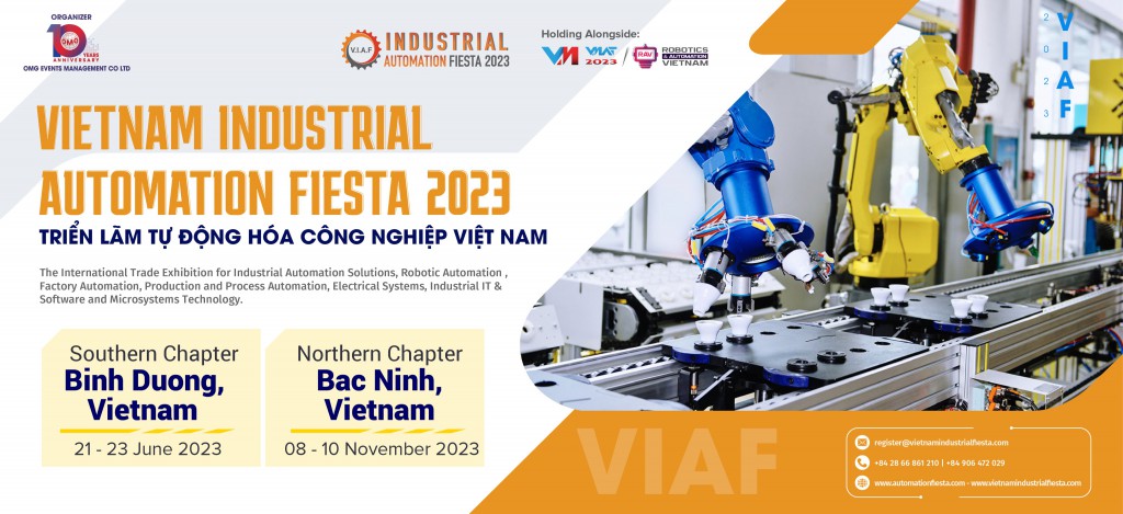 Thi công gian hàng triển lãm VIAF Bình Dương tại Việt Nam