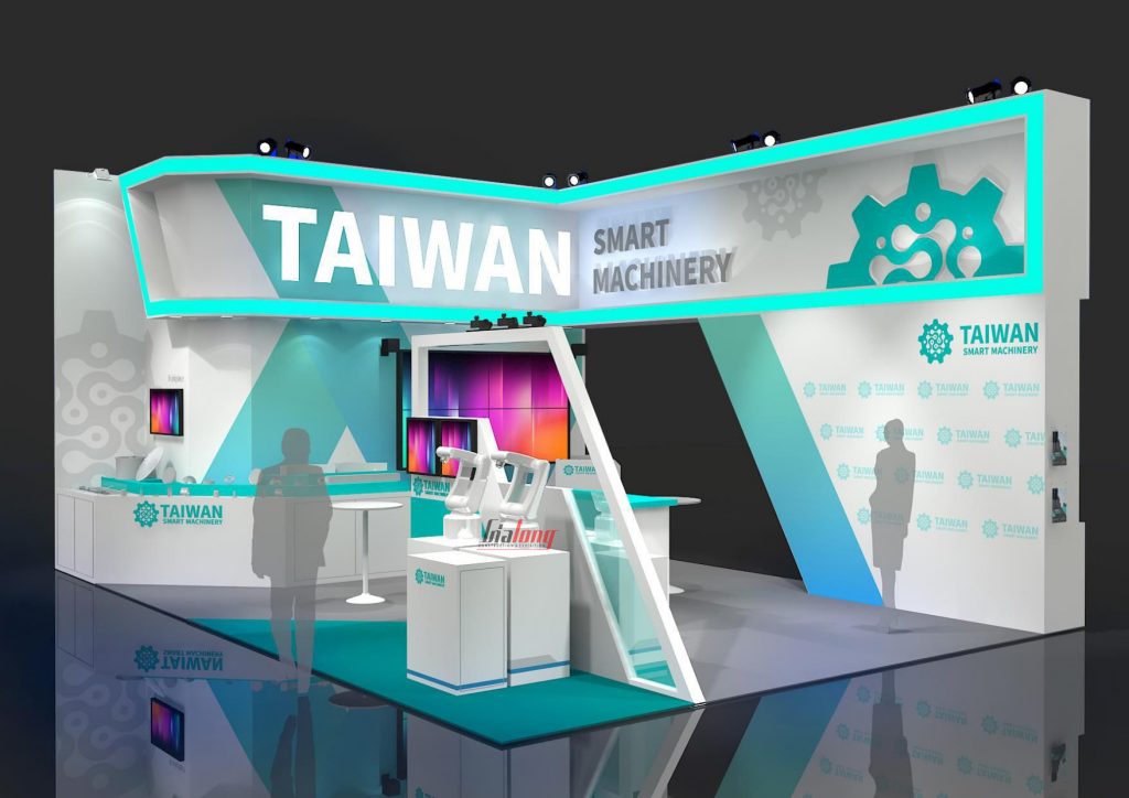 TAIWAN - Thiết kế thi công gian hàng triển lãm - exhibition pavilion completed by Gia Long 2019