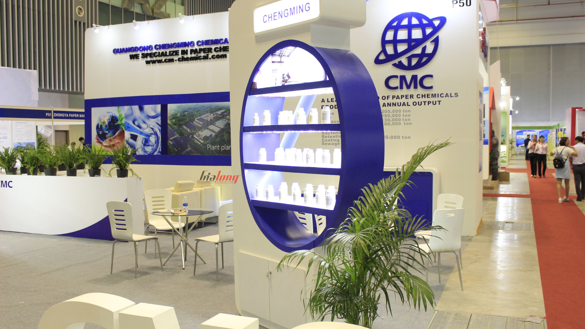 CMC - The booth was constructed and designed by Gia Long