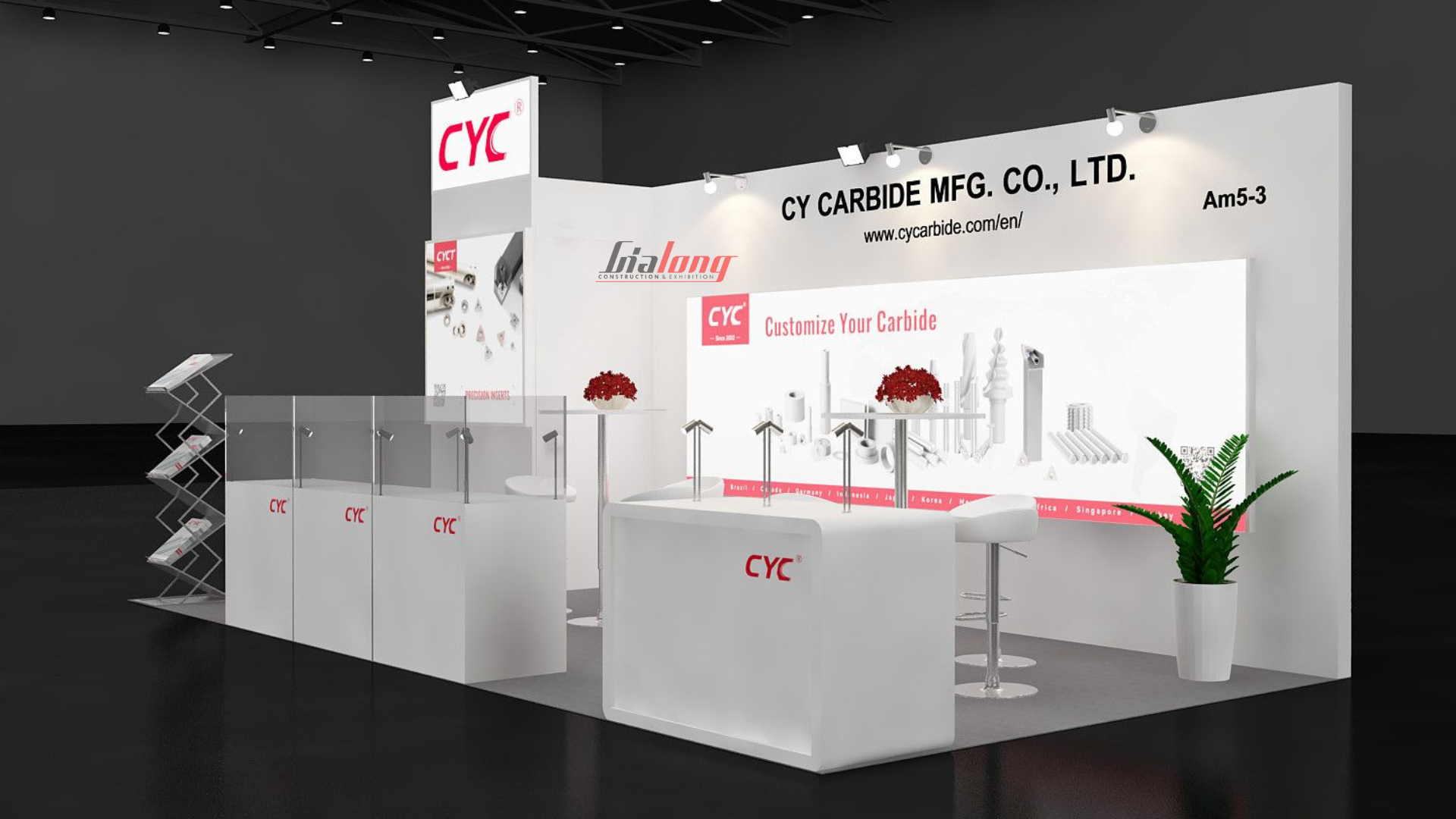 CYC - Thiết kế thi công gian hàng triển lãm - CYC 's exhibition pavilion completed by Gia Long 2019