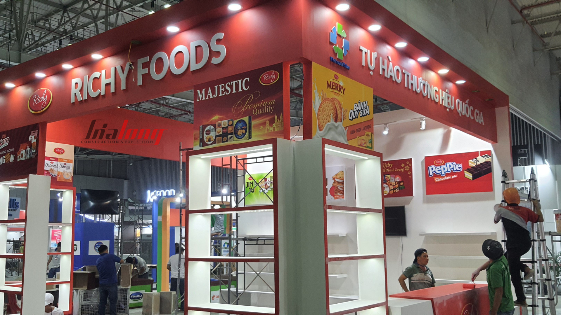 RICHY FOODS - The booth was constructed and designed by Gia Long