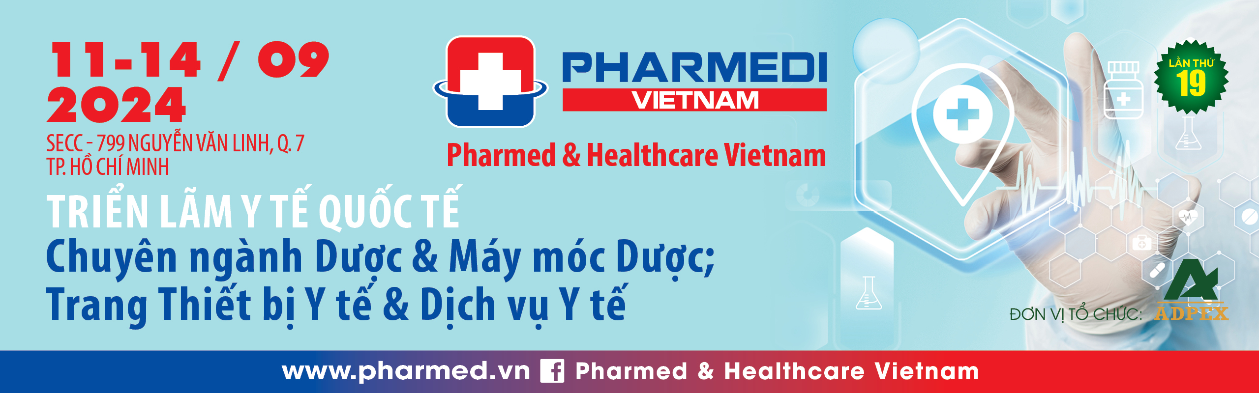 Triển lãm PHARMED & HEALTHCARE VIETNAM