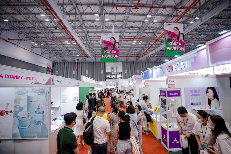 The series of events at the Cosmobeauté Vietnam exhibition