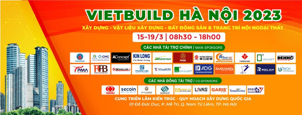 Triển lãm Vietbuild Hà Nội - Vietbuild Hanoi 2023