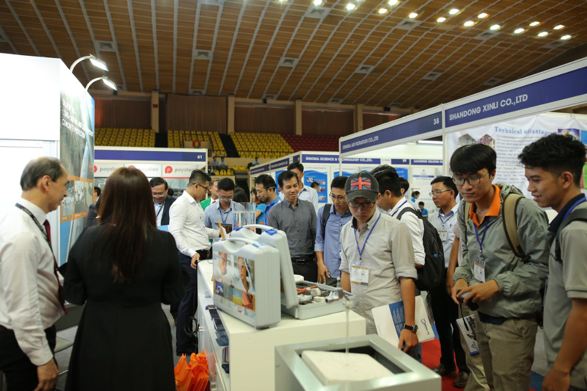 Thu hút hơn 3000 khách tham quan thương mại chuyên ngành tại Concrete & Cement Expo Vietnam