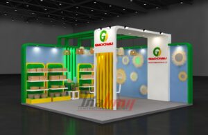 Giao Châu - Thiết kế thi công gian hàng - Design and construction of booth vifa expo