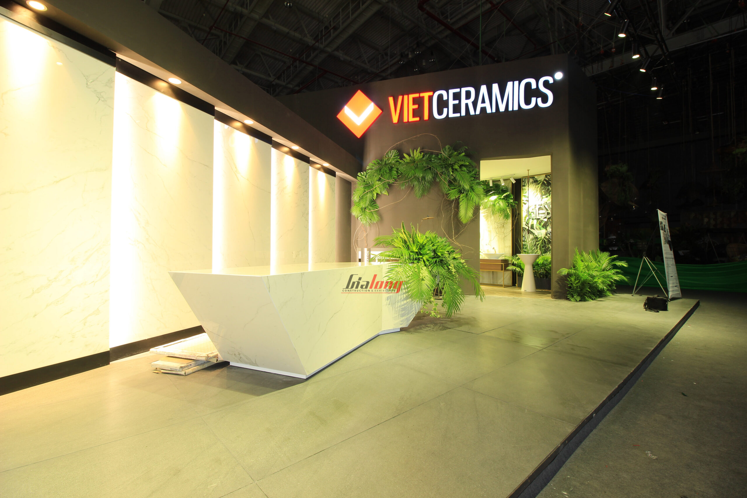 VIETCERAMICS - Thiết kế thi công gian hàng - Design and construction of booth vifa expo