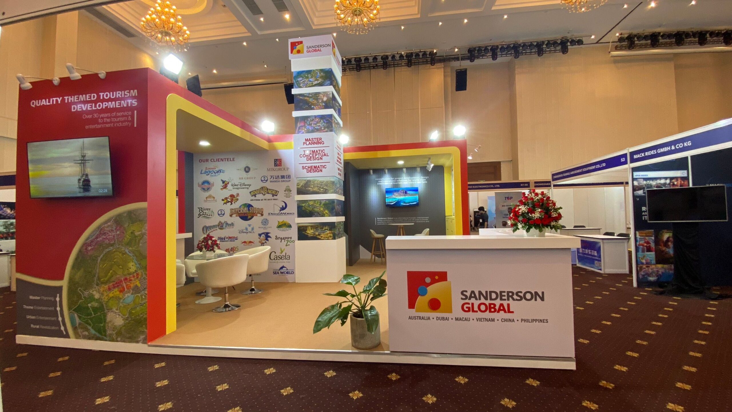 Sanderson Glogal - Theme Part Expo - 2023