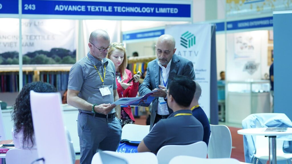 Trade connection program at the exhibition