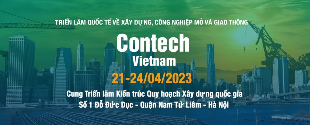 Contech Vietnam 2024 - Thi công gian hàng triển lãm Contech Vietnam