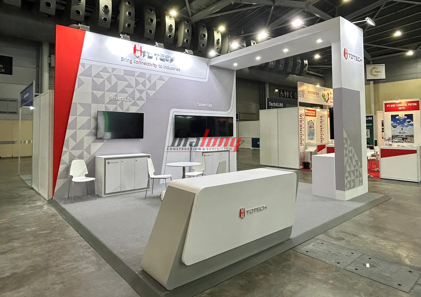 Design and construction of Mining Vietnam booth