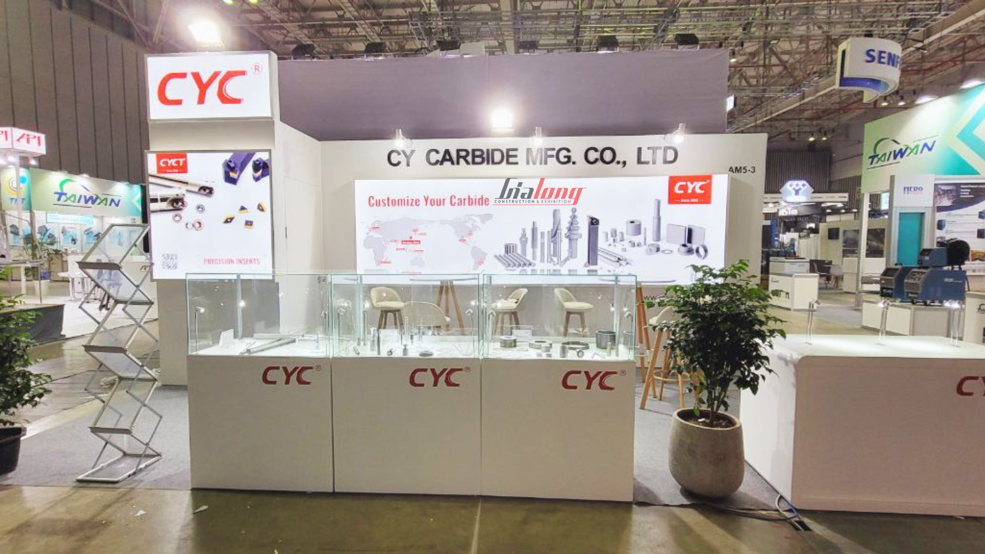 CYC - The booth was constructed and completed by Gia Long - Vietnam Bar & Spirit Show