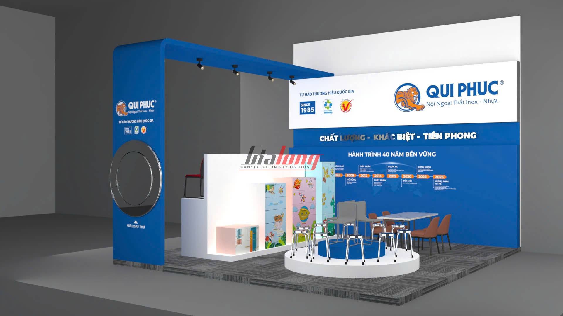 Gia Long thiết kế gian hàng tại hội chợ EWEC Đà Nẵng Gia Long thiết kế gian hàng tại hội chợ EWEC Đà Nẵng